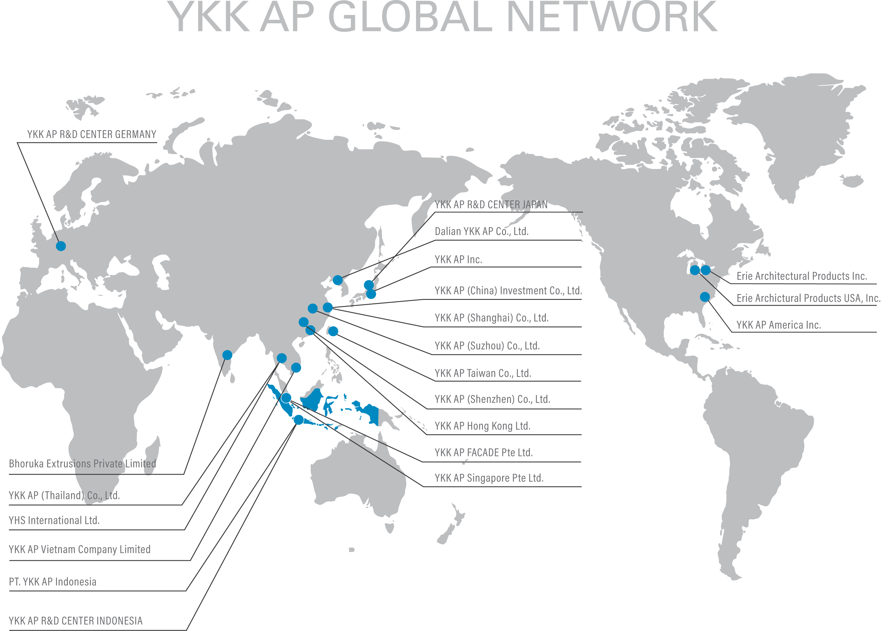 Global Network Map